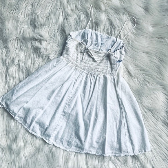 SOLD 💔 Free People Embroidered Baby Doll Dress 💔 - Picture 3 of 8